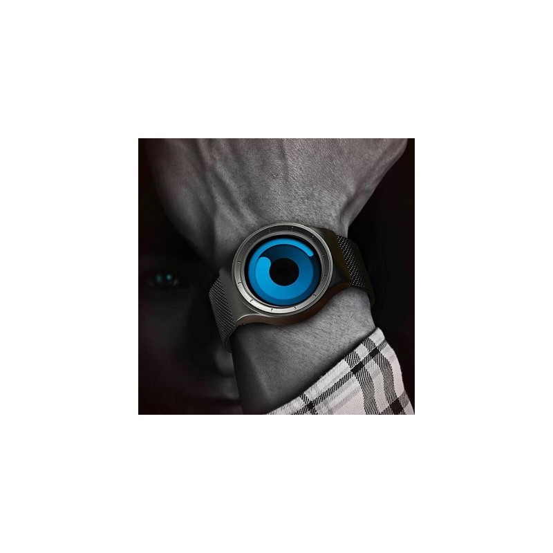 Helloice 40mm Reloj Unisex con Forma de Remolino Creativo