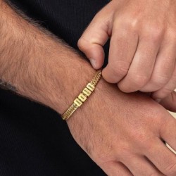Helloice Pulsera personalizada con nombre familiar