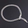 Helloice Cadena cubana de serpiente magnética de 11 mm