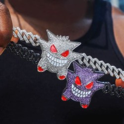 Helloice Cadena cubana malvada del demonio que brilla en la oscuridad