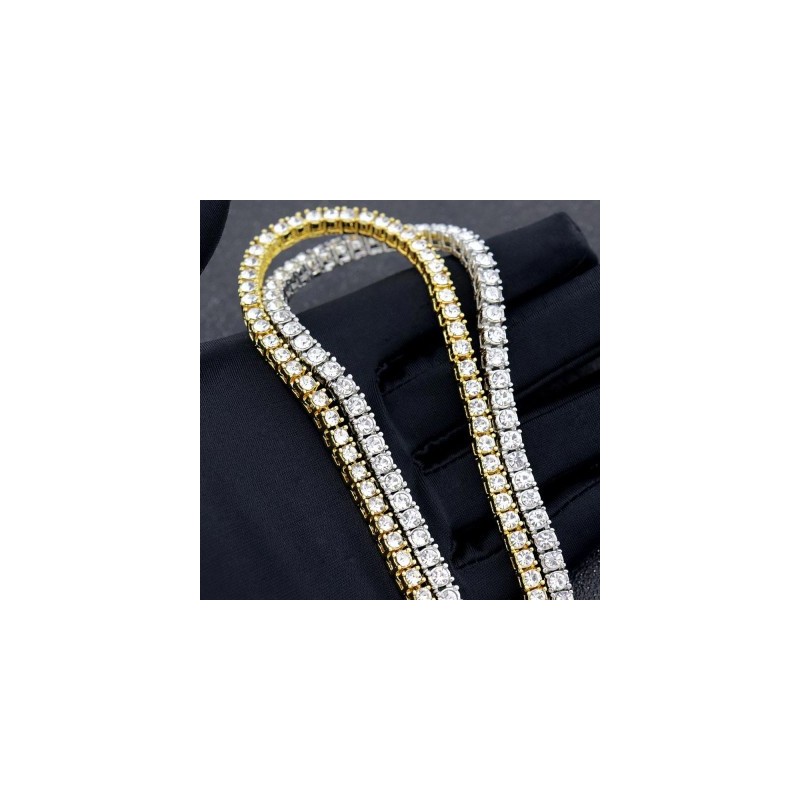 Helloice Cadena de Tenis de 3 mm.